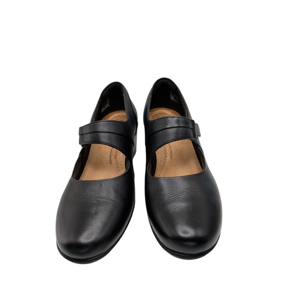 Clarks Women's Emslie Lulin Mary Jane Academia Classic Leather Size 8.5 - Picture 3 of 9